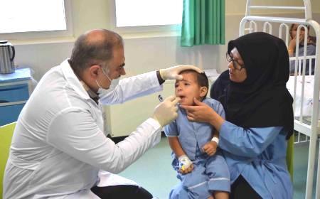 معاینه رایگان کودکان زیر ۵ سال در مرکز شهدای سلامت رشت
