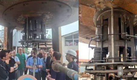 مشعل هیدروژنی پیشرفته با همکاری شعله صنعت و پژوهش پتروشیمی طراحی و تست شد