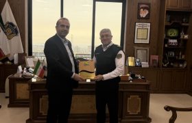 دیداررئیس پلیس راهور فراجا و مدیرعامل منطقه آزاد انزلی