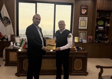 دیداررئیس پلیس راهور فراجا و مدیرعامل منطقه آزاد انزلی