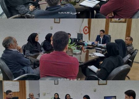 برگزاری کمیته مدیریت بحران در بهزیستی شهرستان رشت