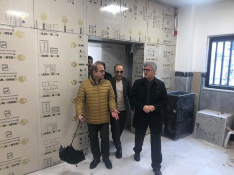 بازدید رئیس دانشگاه علوم پزشکی گیلان از پروژههای رادیوتراپی و پتاسکن مرکز رازی رشت