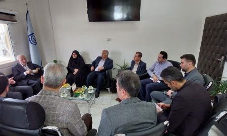 پیگیری مسائل حوزه درمان شهرستان‌های لنگرود و خمام